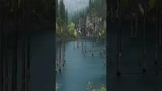 Как появилось озеро Каинды?