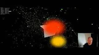 Compute shader particles/galaxies, subscribe for tutorials (BGE / UPBGE / Blender Game Engine)