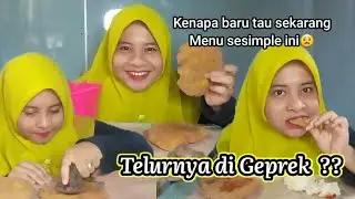 Makan Telur di Geprek