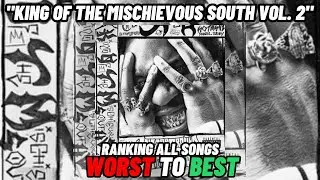 Denzel Curry “King Of The Mischievous South Vol. 2" All Songs Ranked From Worst To Best