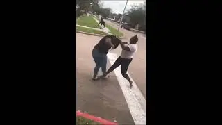 2 black girl fight