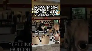 CAT MEMES 🐱 HOW MOM MET DAD EP.26 #relatable #relationship #cat #catlover #shorts