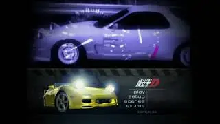 Initial D - TOKYOPOP  Battle 2 DVD Root Menu