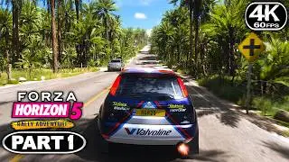 Forza Horizon 5 Rally Adventure Gameplay Walkthrough Part 1 - PC 4K 60FPS No Commentary