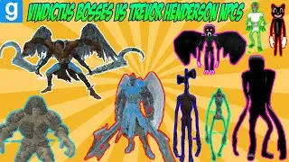 VINDICTUS BOSSES FIGHT WITH TREVOR HENDERSON NPCS - Garry's Mod Sandbox