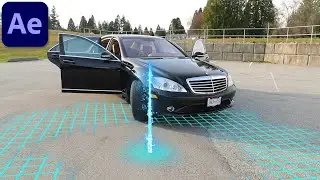 How to create an energy wave effect spread on the ground in After Effects #oe349