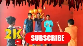 2k🎉🎉celabration with subscribers👬 frinds once again thank you guis for 2000❤❤subscribers keep saport