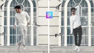 Vijay Mahar New Sometimes I prefer white Concept | photo editing | picsart Photo Editing 2020