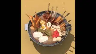 Food Animation #3d #animation #cg  #anime