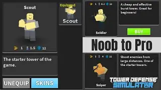 Tower Defense Simulator | Noob to Pro | Part 1