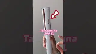 A101'den 299 TL'ye saç düzleştirici aldım😍