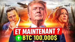 🚨 ELECTION de TRUMP : QUEL POTENTIEL pour BITCOIN ? [ Le BULLRUN lancé? ]