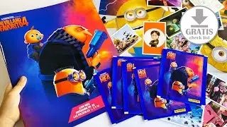 ¡Es pura NOSTALGIA! 🦹‍♂️  Mi VILLANO Favorito 4 Álbum REVIEW Panini MINIONS