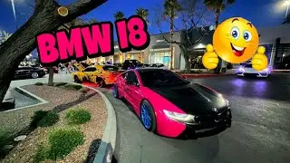 TAKING MY BMW I8 TO CANTINA & CARS!!