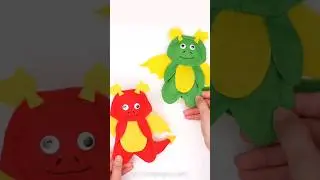 Felt Dragon Pattern 🐲 