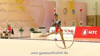 Sabina Bakatova (KAZ) - Junior 12 - Crystal Rose Cup Minsk 2018