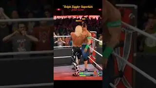 Dolph Ziggler Superkick John Cena #wwe #wwe2k22