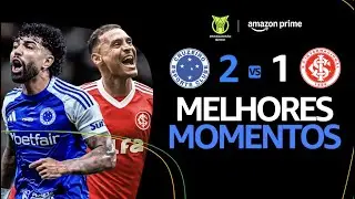 CRUZEIRO 2 x 1 INTERNACIONAL | MELHORES MOMENTOS | CAMPEONATO BRASILEIRO 2025