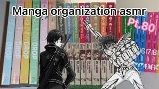 Manga organization asmr 🎏// Setup// Manga collection tiktoks pt.80 📗📚