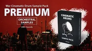 ≡ Orchestral Drum Sample Pack ⚡ War Cinematic Drum Kit