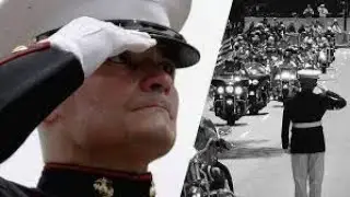 The Saluting Marine - Memorial Day Salute