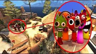 ENCONTRÉ a TODOS los INCREDIBOX SPRUNKI HORROR en el ZOOLOGICO | Garry's Mod Sandbox