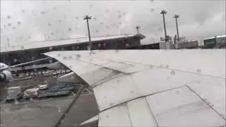 United Airlines Flight 78 Takeoff from Tokyo-Narita to Newark 7-5-2015