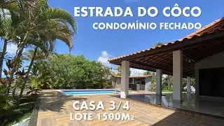 Estrada do Côco - Casa Condomínio Fechado - Lauro de Freitas