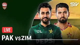 Live | Pakistan vs Zimbabwe | Match 01 | Tri Nation Series | PCB | M3W1U