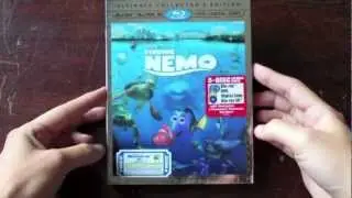 Finding Nemo 3D BluRay Unboxing