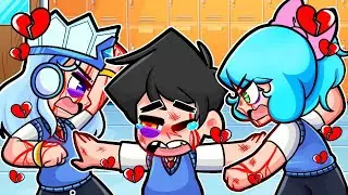 ¡SRTACATANA Y PAMIS SE PELEAN POR MI EN LA ESCUELA! 😨😭 ¿QUIEN GANARA  😳SRJUANCHO MINECRAFT