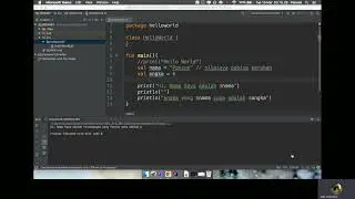 Belajar Kotlin - Intro & Hello World