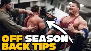 MONSTER BACK TRAINING AT 300LBS  | IFBB Pro Bodybuilding Offseason