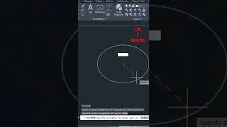 How to draw ellipse in Auto CAD। 