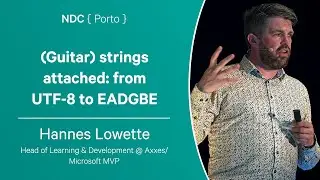 Guitar Strings attached  From UTF 8 to EADGBE - Hannes Lowette