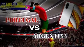 PORTUGAL VS ARGENTINA • EFOOTBALL 2023 • FIFA WORLD CUP 2022 • PES MOBILE