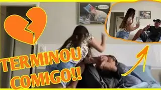 TROLLEI MINHA NAMORADA CHAMANDO ELA PELO NOME DA EX!! #trollagens com a familia 6