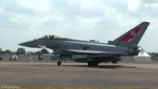 RAF Typhoon FGR4 multi-role combat aircraft.