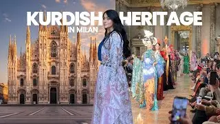 Kurdish Heritage in Milan, Lara Dizeyee's Fashion show in Milan رەسەنایەتی کوردی لە میلان