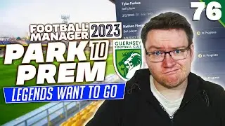 Park To Prem FM23 | Episode 76 - Everyone Wants To Leave | Football Manager 2023