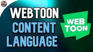 How to Change Content Language in WEBTOON