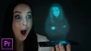 How To Create a HOLOGRAM Effect WITHOUT a Green Screen! | Easy Premiere Pro 2021 tutorial