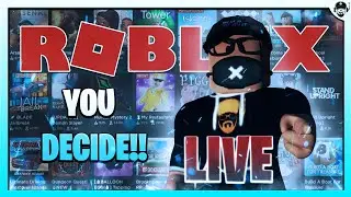 🔴Playing with subs! YOU decide! | ROBLOX