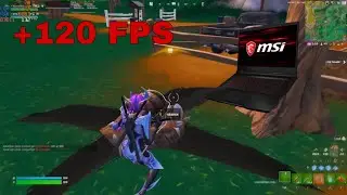 Fortnite Chapter 4 FPS Test On MSI GF63