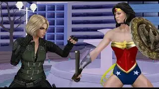 Black Widow VS Wonder Woman Fight Part 2 | Avengers vs Justice league | DC VS MARVEL | GIRLS FIGHT |