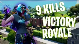 9 KILLS  VICTORY | SOLO | FORTNITE BATTLE ROYALE | SOLO GAMEPLAY |