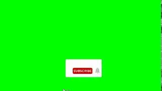 Subscribe And Like Button Animation   Green Screen