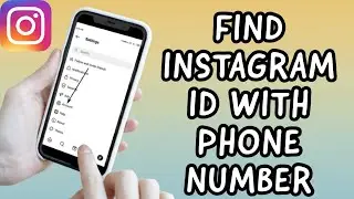 How To Find INSTAGRAM ID With Phone Number (2023)