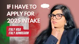 Mistake I won't make in 2025 Intake - Study in Italy 🇮🇹