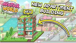 NEW 4 STOREY HOUSE ON UPDATED STREET // AVATAR WORD // HAPPY GAME WORLD